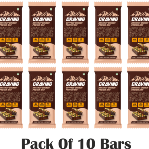 20gm dryfruit crunch protein bars pck of 10