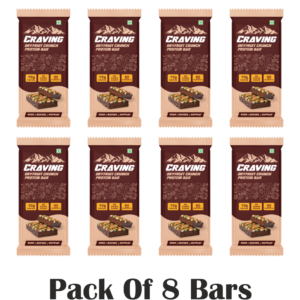 50g Dryfruit crunch protein bars pck of 8